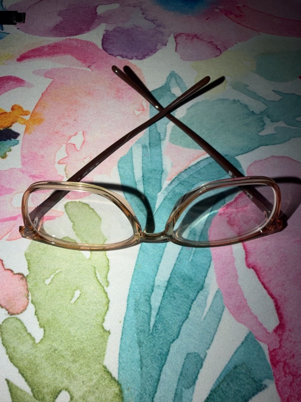 RayBan 7185 Light Brown Women's Eyeglass Frame - Picture 3 of 5